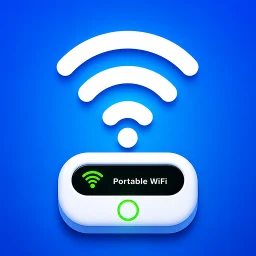 Portable WiFi: Mobile Hotspot simgesi